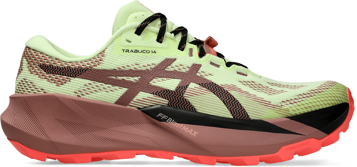 Asics Men's Trabuco 14 Illuminate Yellow/umeboshi