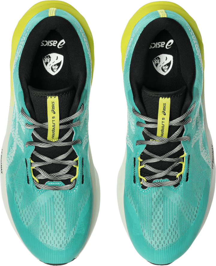 Asics Men's Novablast 5 TR Aurora Green/Light Dust Asics