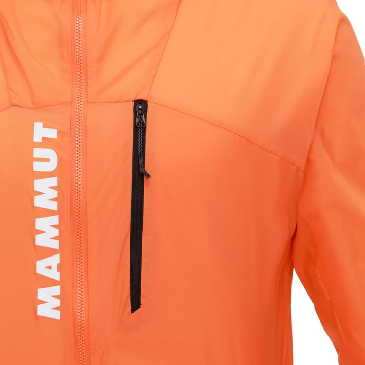 Mammut Men's Aenergy Wb Hooded Jacket Dark Tangerine-Black Mammut