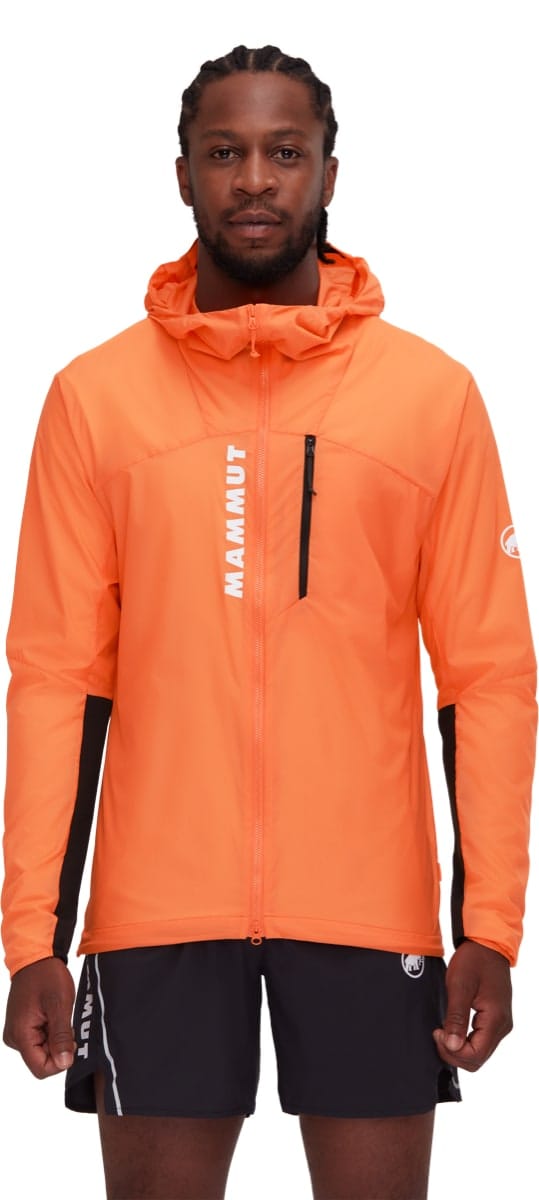 Mammut Men's Aenergy Wb Hooded Jacket Dark Tangerine-Black Mammut