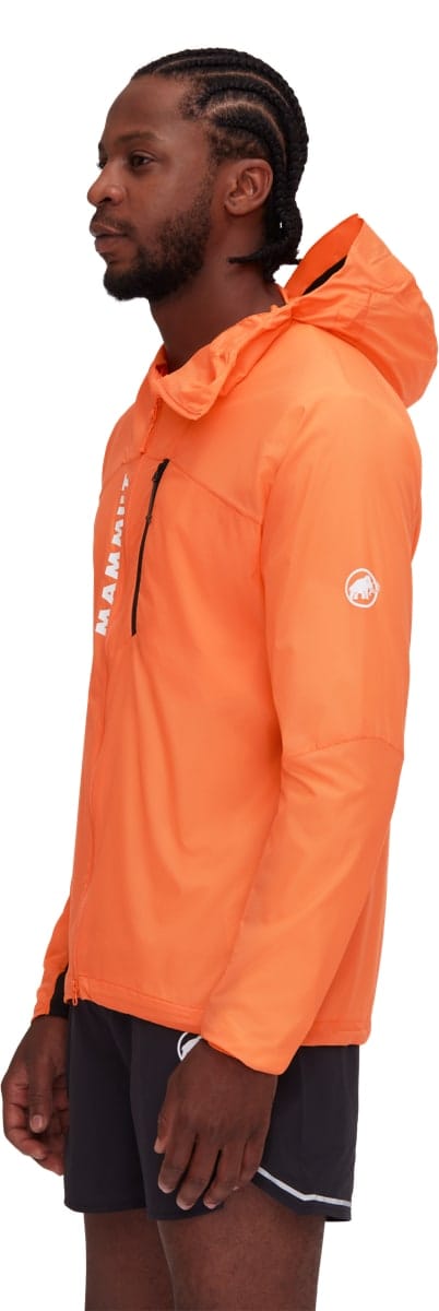 Mammut Men's Aenergy Wb Hooded Jacket Dark Tangerine-Black Mammut