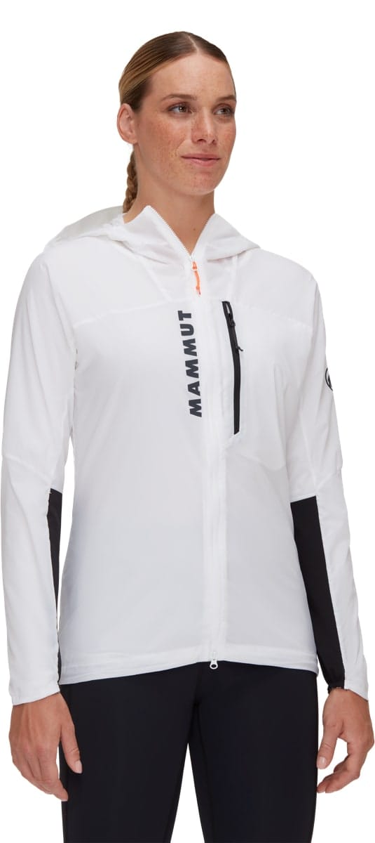 Mammut Women's Aenergy WB Hooded Jacket White-Black Mammut