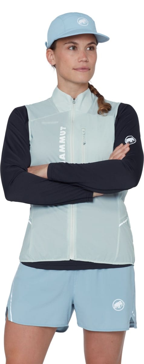 Mammut Aenergy TR Wb Hybrid Vest Women Silver Sage-black Mammut