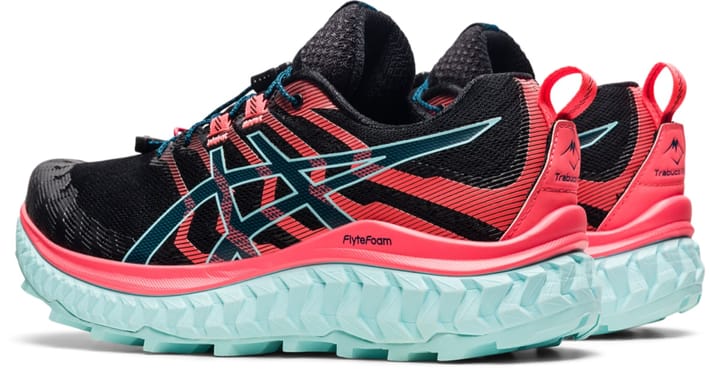 Asics Women's Trabuco Max Black/Blazing Coral Asics
