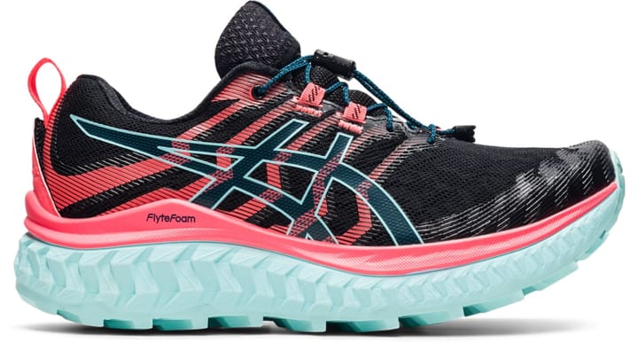 Asics Women's Trabuco Max Black/Blazing Coral Asics