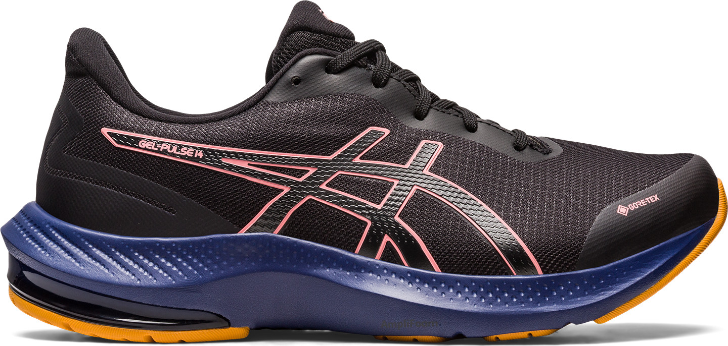 Asics Women's Gel-Pulse 14 GORE-TEX Black/Papaya Träningsskor 37