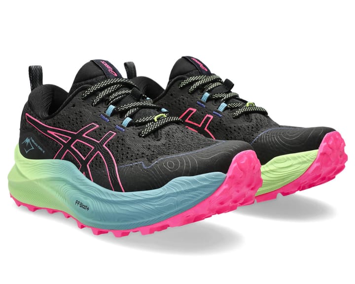 Women's Trabuco Max 2 Black/Hot Pink Asics Women's Trabuco Max 2 Black/Hot Pink Asics