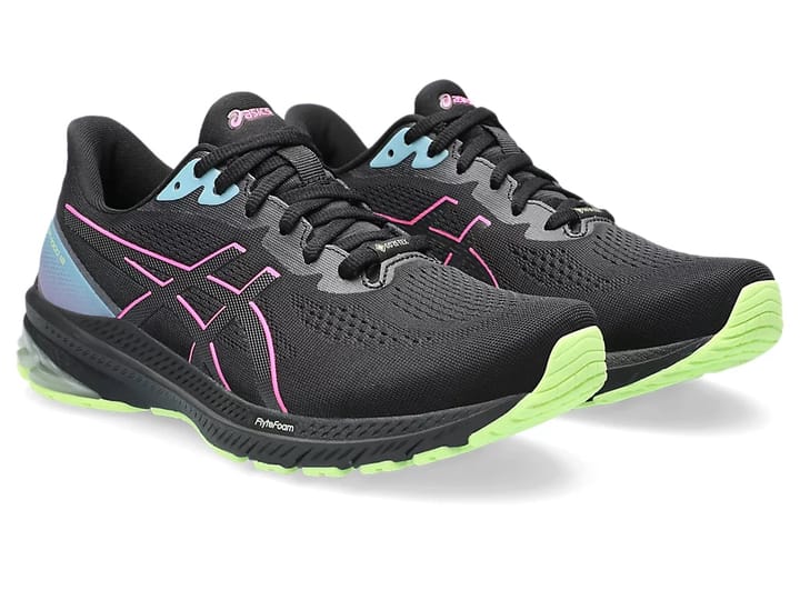 Asics Women's GT-1000 12 GORE-TEX Black/Hot Pink Asics Asics Women's GT-1000 12 GORE-TEX Black/Hot Pink Asics