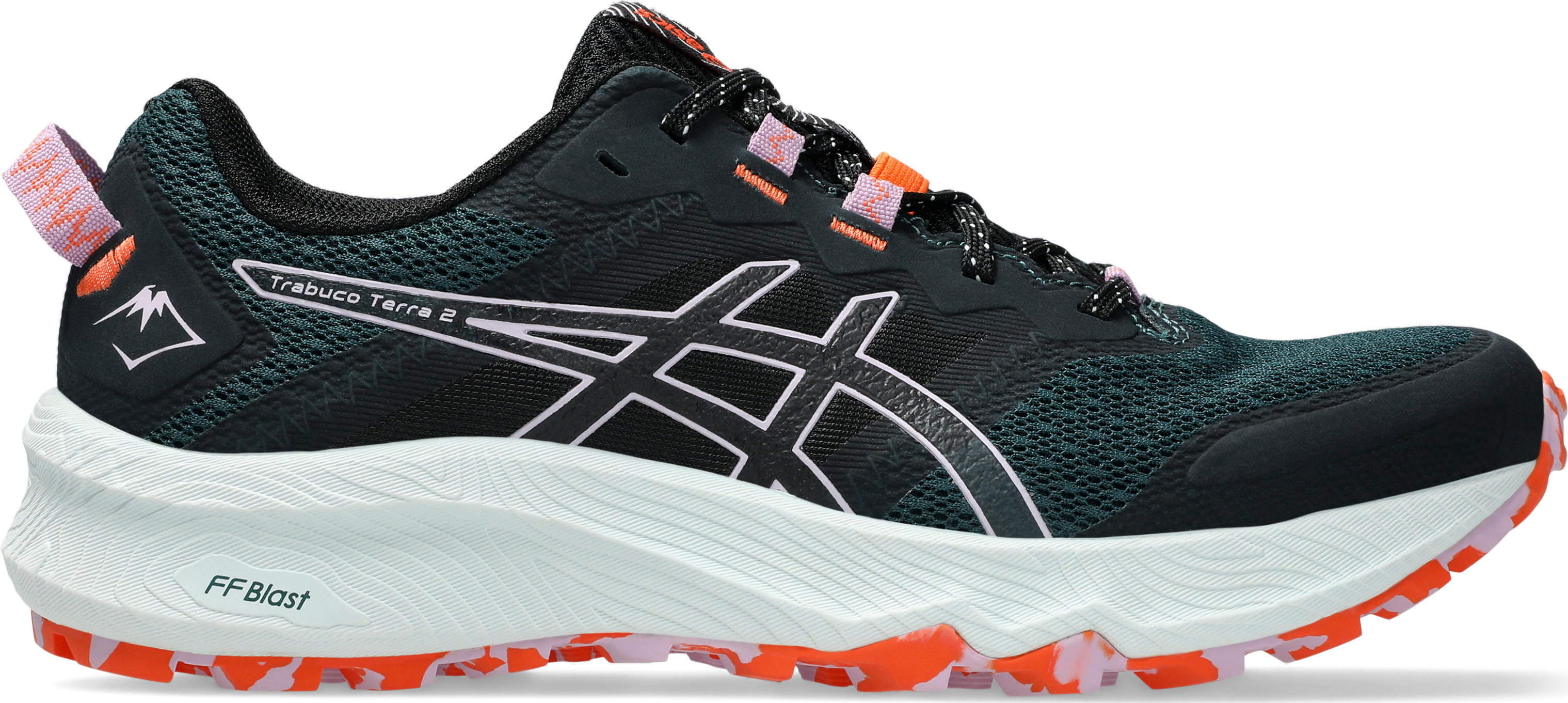Asics Women's Trabuco Terra 2 Saxon Green/light Ube Träningsskor 37