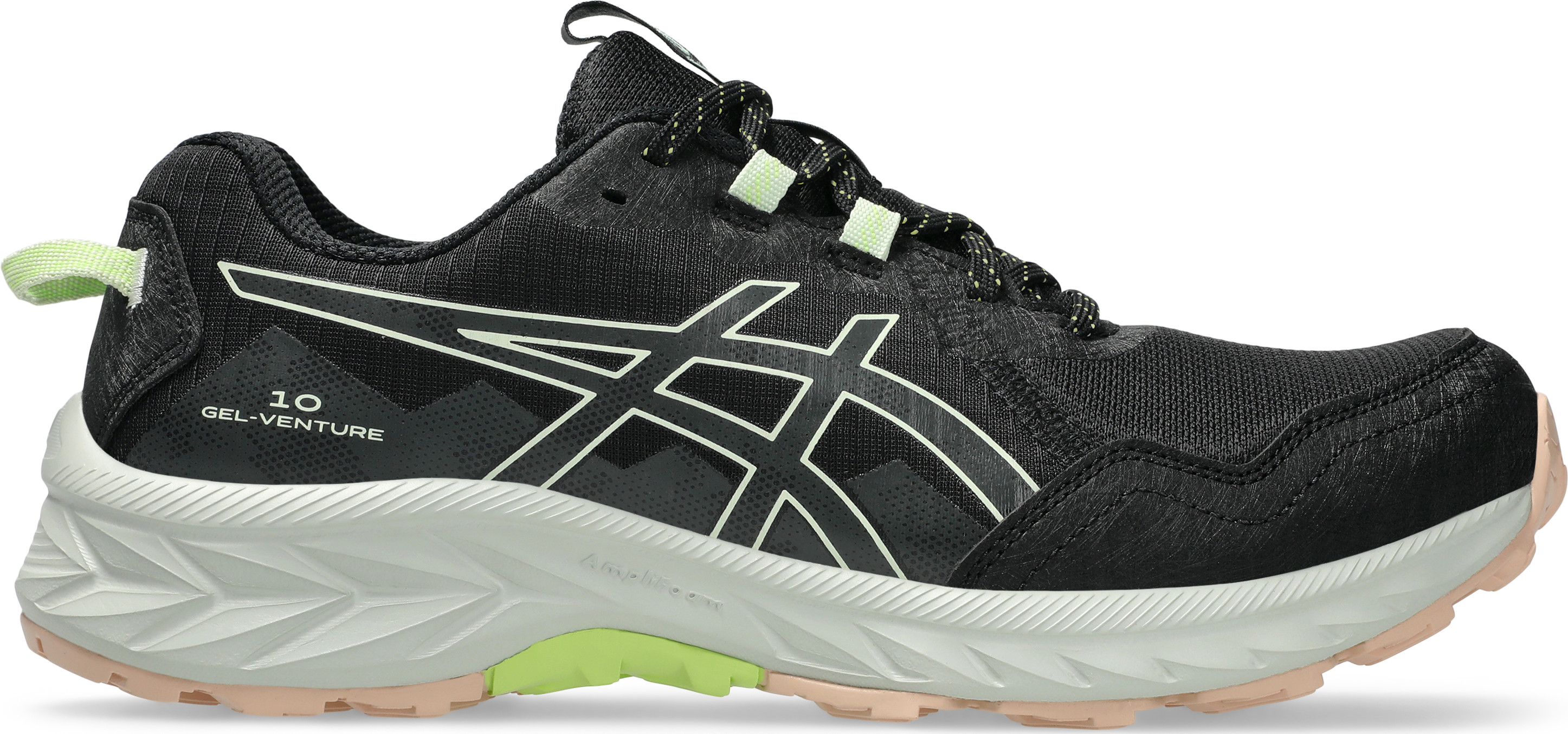 Asics Women's Gel-Venture 10 Black/graphite Grey/white Träningsskor 37