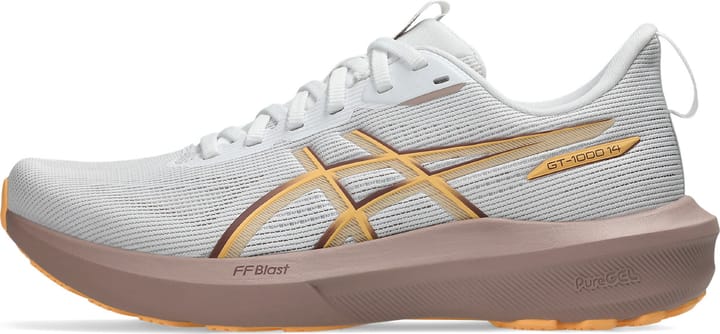Asics Women's GT-1000 14 White/Rubble Red Asics Asics Women's GT-1000 14 White/Rubble Red Asics