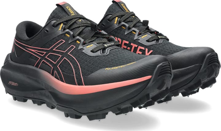 Asics Women's Fujisetsu Max GORE-TEX Black/Dark Pink Clay Asics