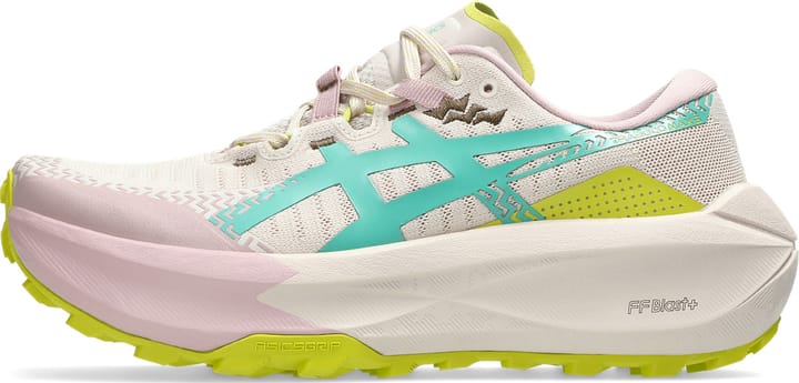 Asics Women's Trabuco Max 5 Mineral Beige/Aurora Green Asics