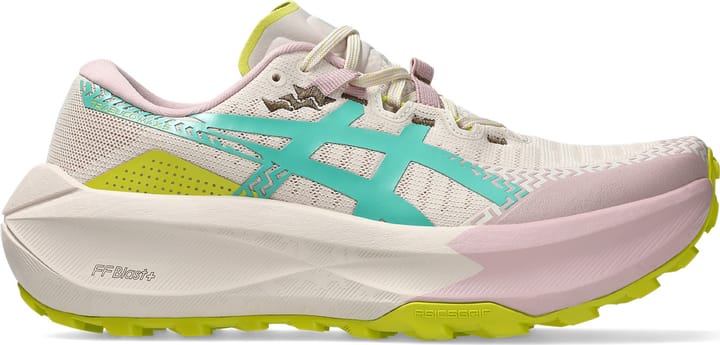 Asics Women's Trabuco Max 5 Mineral Beige/Aurora Green Asics