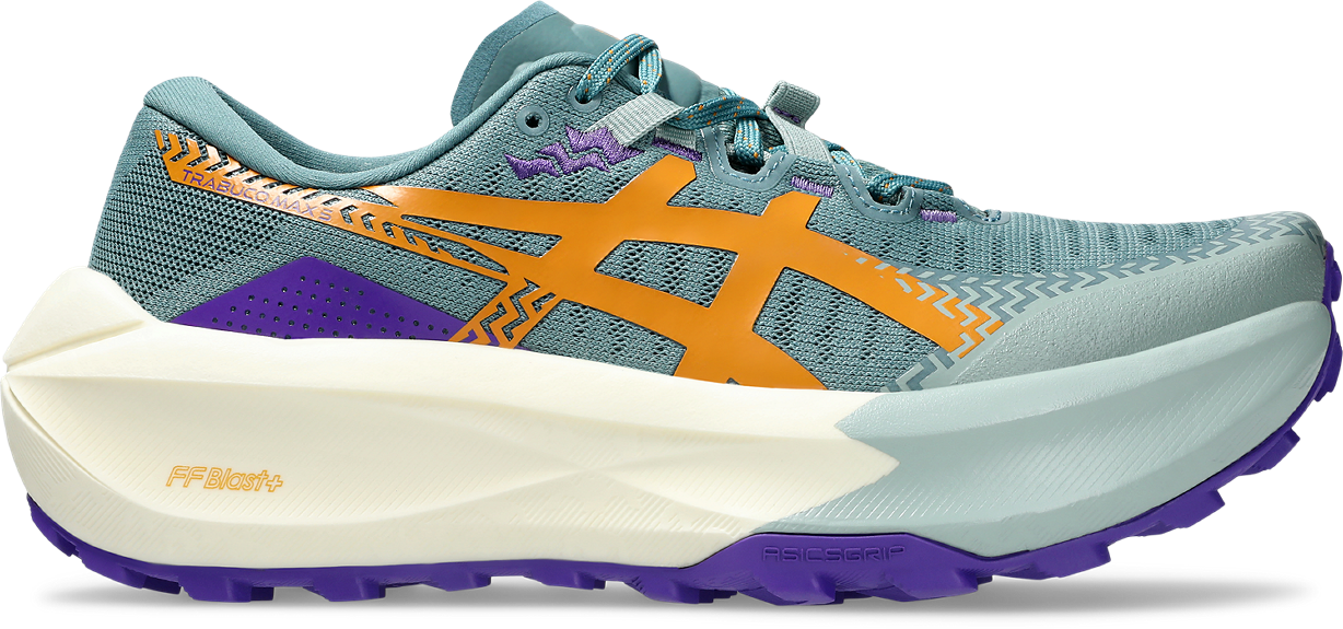 Asics Women's Trabuco Max 5 Foggy Teal/radiant Amethyst