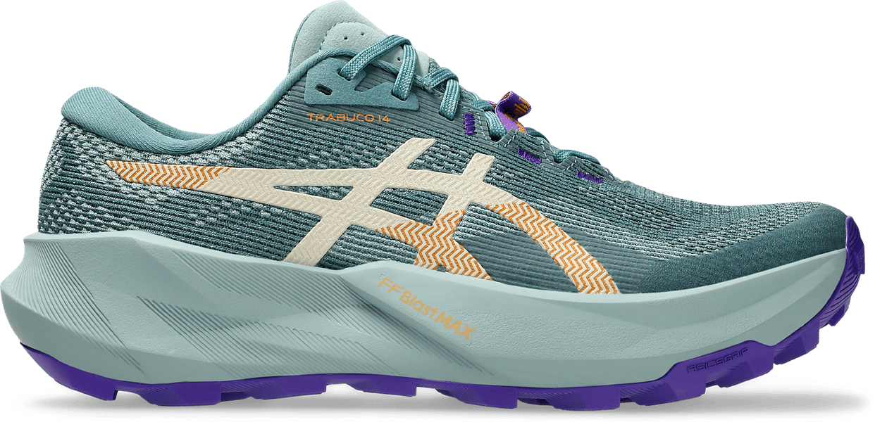 Asics Women's Trabuco 14 Foggy Teal/radiant Amethyst