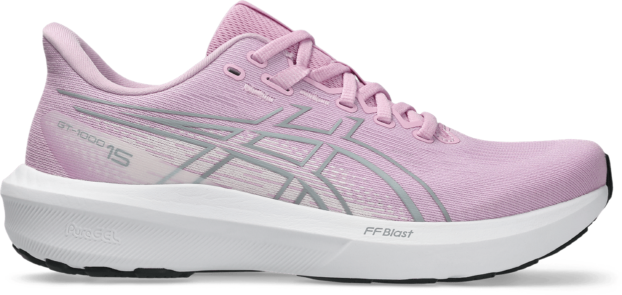 Asics Women's Gt-1000 15  Hazy Lilac/white