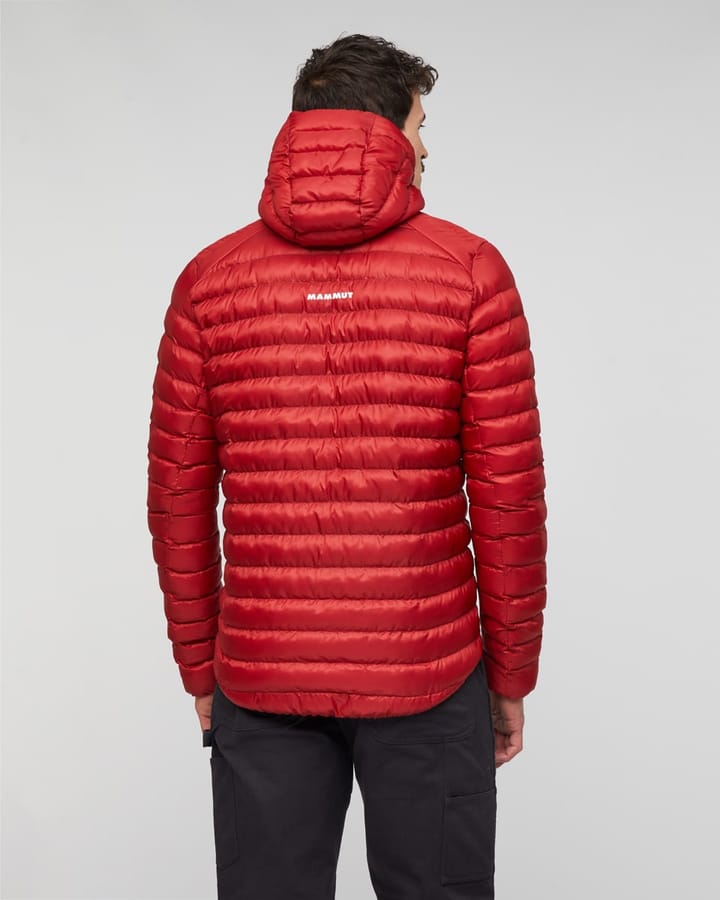 Mammut Albula In Hooded Jacket Men Dark Mammut Red Mammut