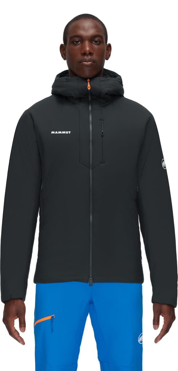 Mammut Rime In Flex Hooded Jacket Men Black/Phantom Mammut