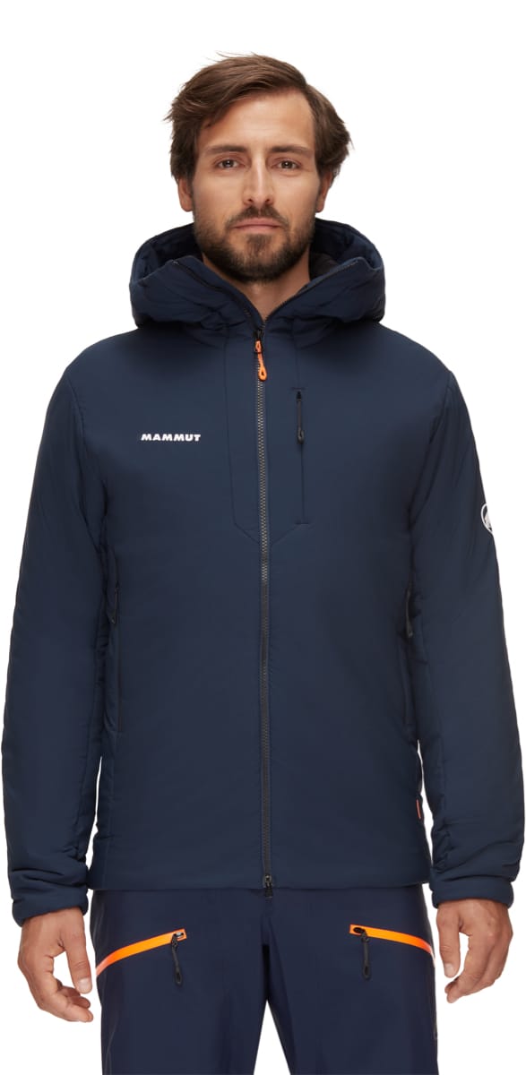 Mammut Rime In Flex Hooded Jacket Men Marine/Black Mammut