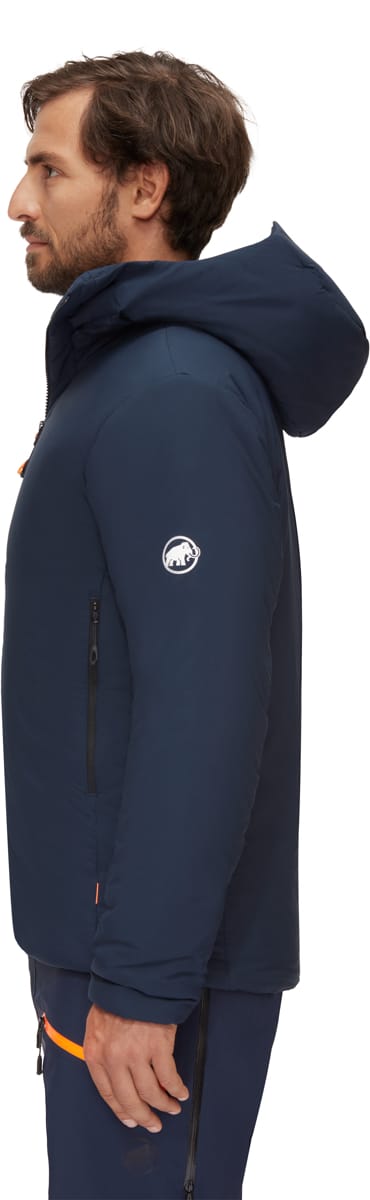 Mammut Rime In Flex Hooded Jacket Men Marine/Black Mammut
