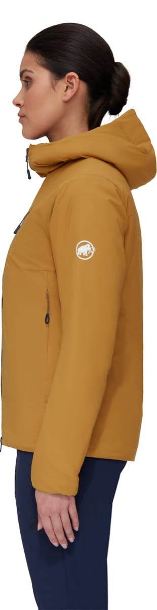 Mammut Rime In Flex Hooded Jacket Women Cheetah Mammut