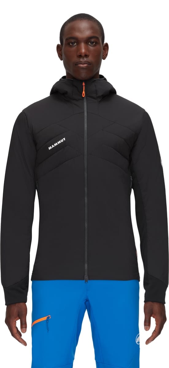 Mammut Rime Light In Flex Hooded Jacket Men Black-Phantom Mammut