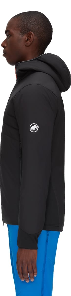 Mammut Rime Light In Flex Hooded Jacket Men Black-Phantom Mammut
