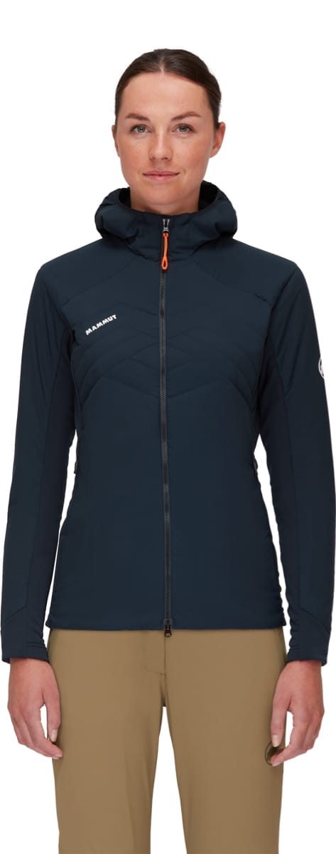 Mammut Rime Light In Flex Hooded Jacket Women Marine Mammut