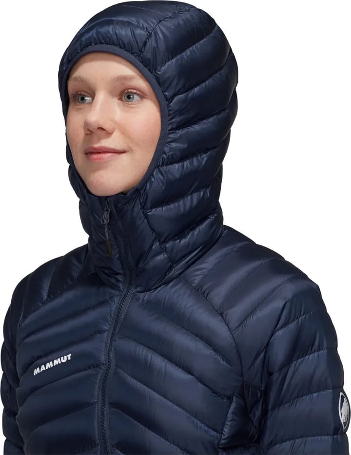 Mammut Broad Peak In Hooded Jacket Women Marine-black Mammut