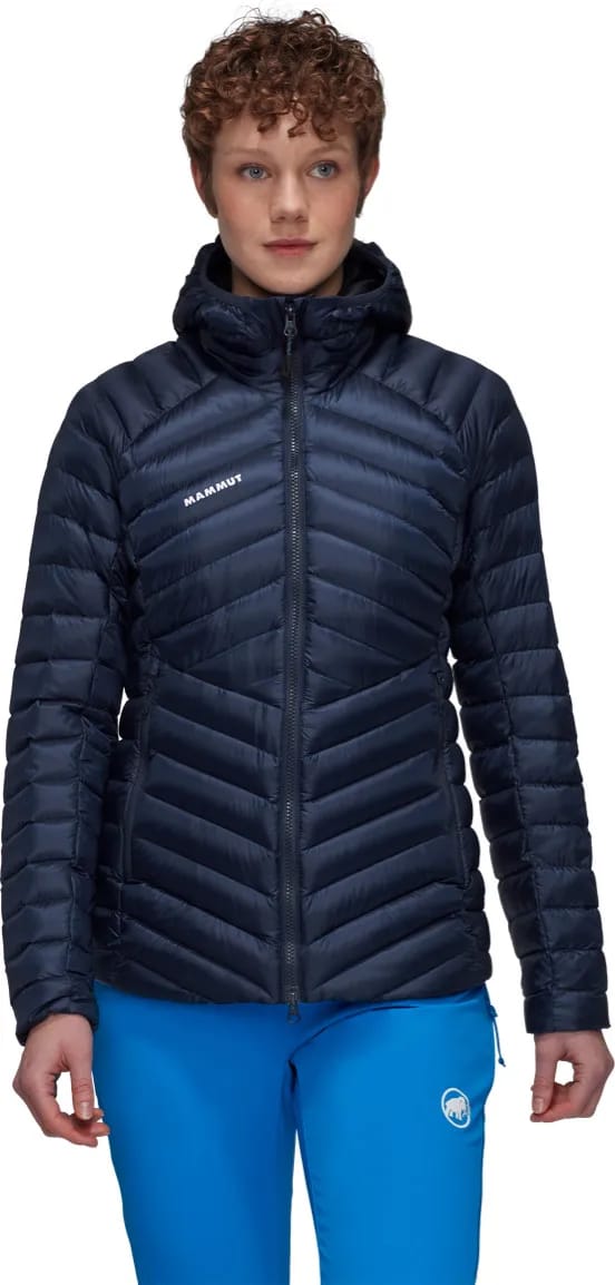Mammut Broad Peak In Hooded Jacket Women Marine-black Mammut