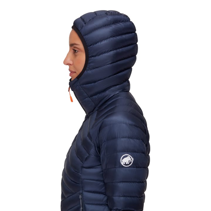 Mammut Broad Peak In Hooded Jacket Women Marine-black Mammut