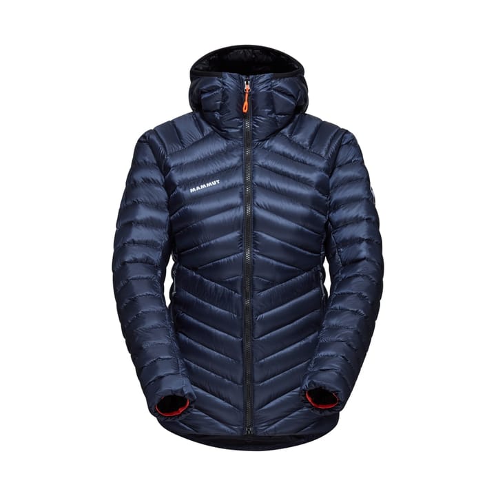Mammut Broad Peak In Hooded Jacket Women Marine-black Mammut