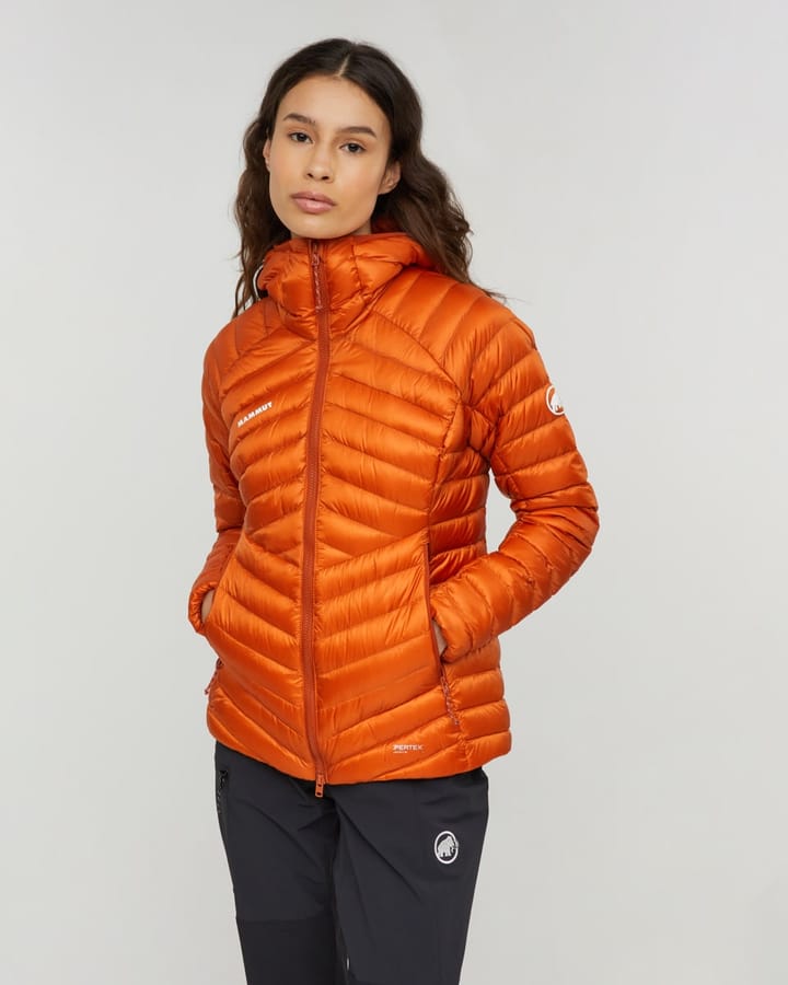 Mammut Broad Peak In Hooded Jacket Women Autumn Larice Mammut