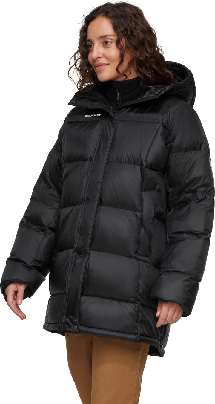 Mammut Women's Glacier Glow IN Hooded Parka Black Mammut