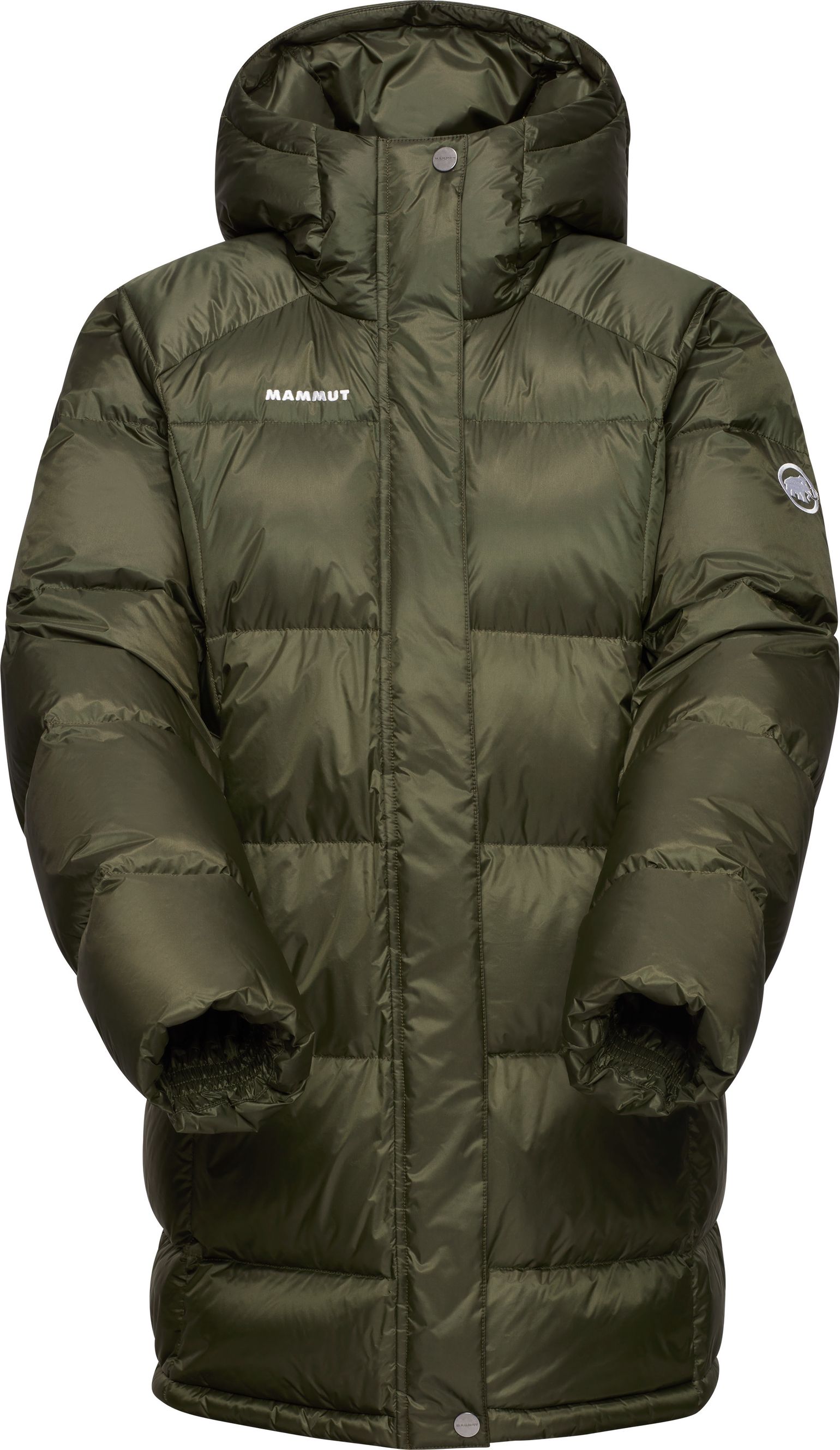 Mammut Women's Glacier Glow IN Hooded Parka Dark Marsh