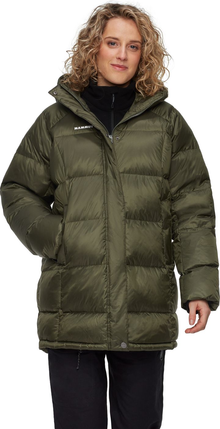 Mammut Women's Glacier Glow IN Hooded Parka Dark Marsh Mammut