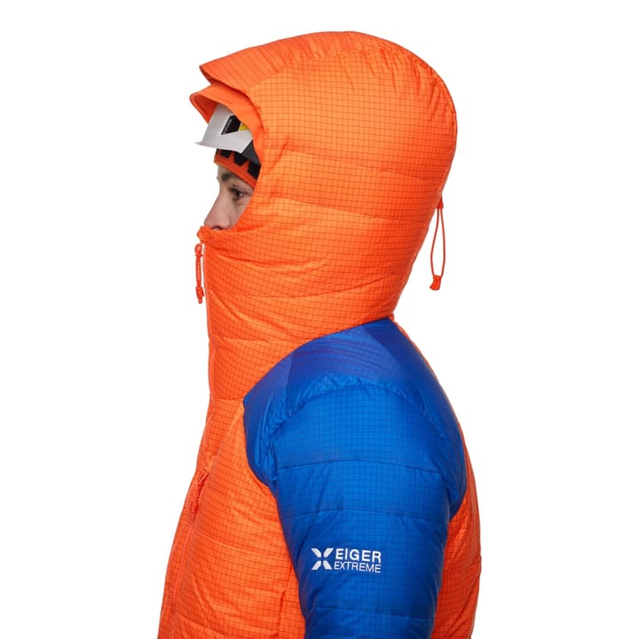 Mammut Eiger Nordwand Advanced Down In Hooded Jacket Women Eiger Orange-eiger Blue Mammut