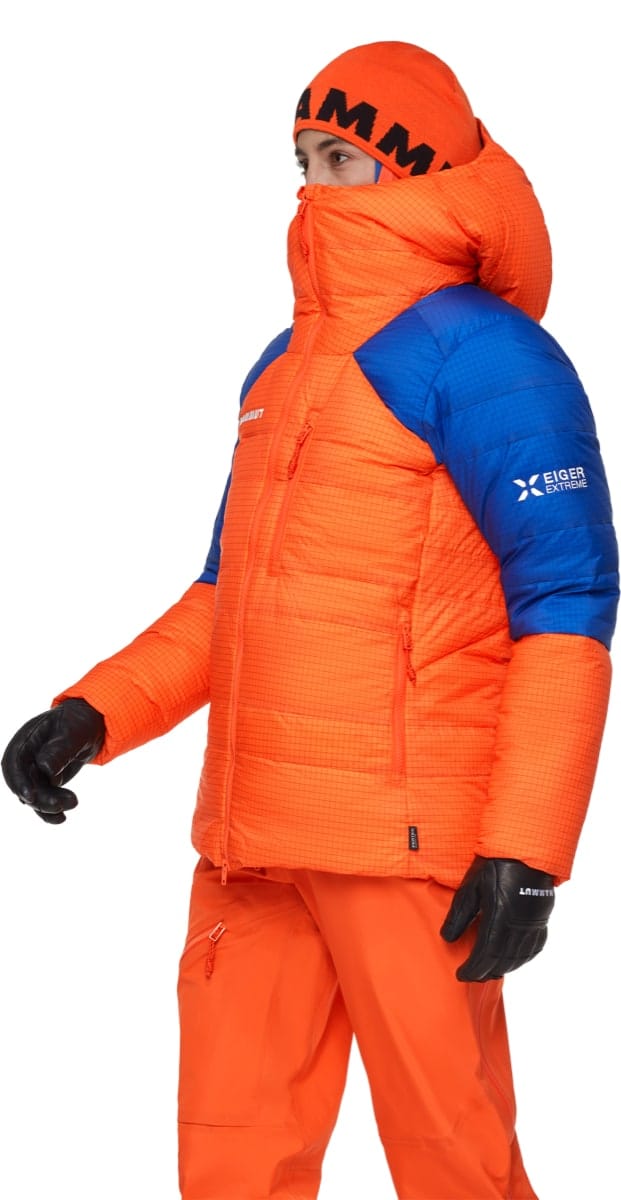 Mammut Eiger Nordwand Advanced Down In Hooded Jacket Women Eiger Orange-eiger Blue Mammut