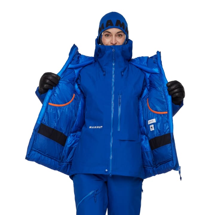 Mammut Eiger Nordwand Advanced Down In Hooded Jacket Women Eiger Blue Mammut
