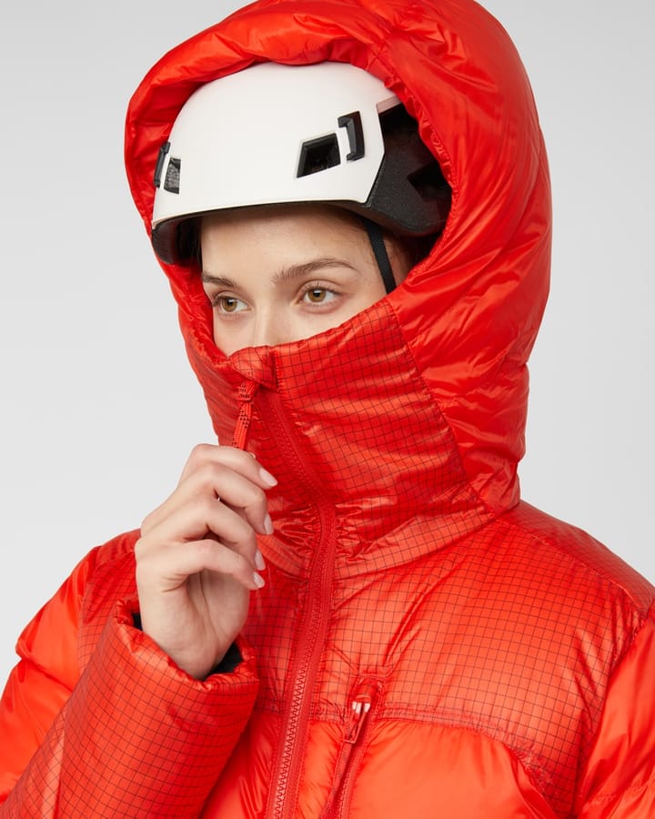 Mammut Women's Taiss Pro Belay IN Hooded Jacket Mammut Red Mammut