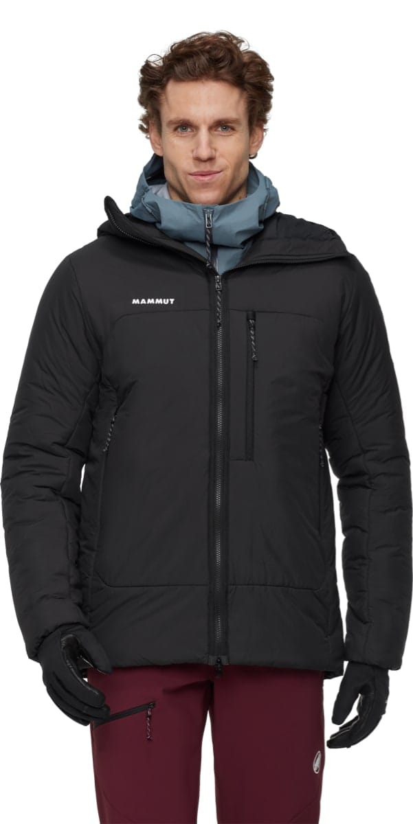 Mammut Rime Pro Belay IN Hooded Jacket Men Black Mammut