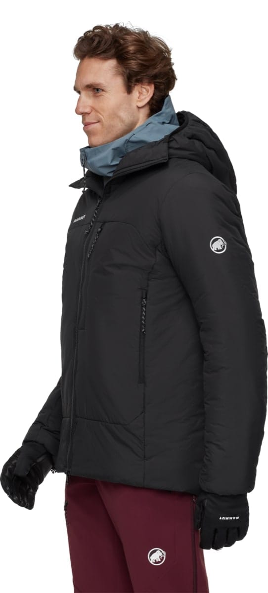 Mammut Rime Pro Belay IN Hooded Jacket Men Black Mammut