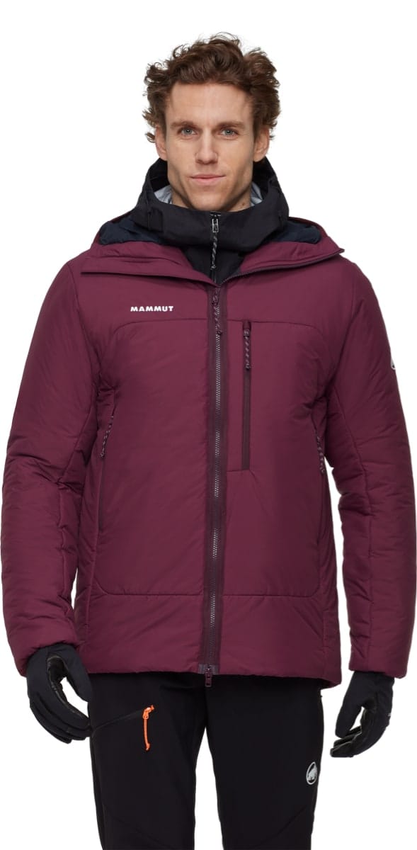 Mammut Rime Pro Belay IN Hooded Jacket Men Vin-black Mammut Mammut Rime Pro Belay IN Hooded Jacket Men Vin-black Mammut