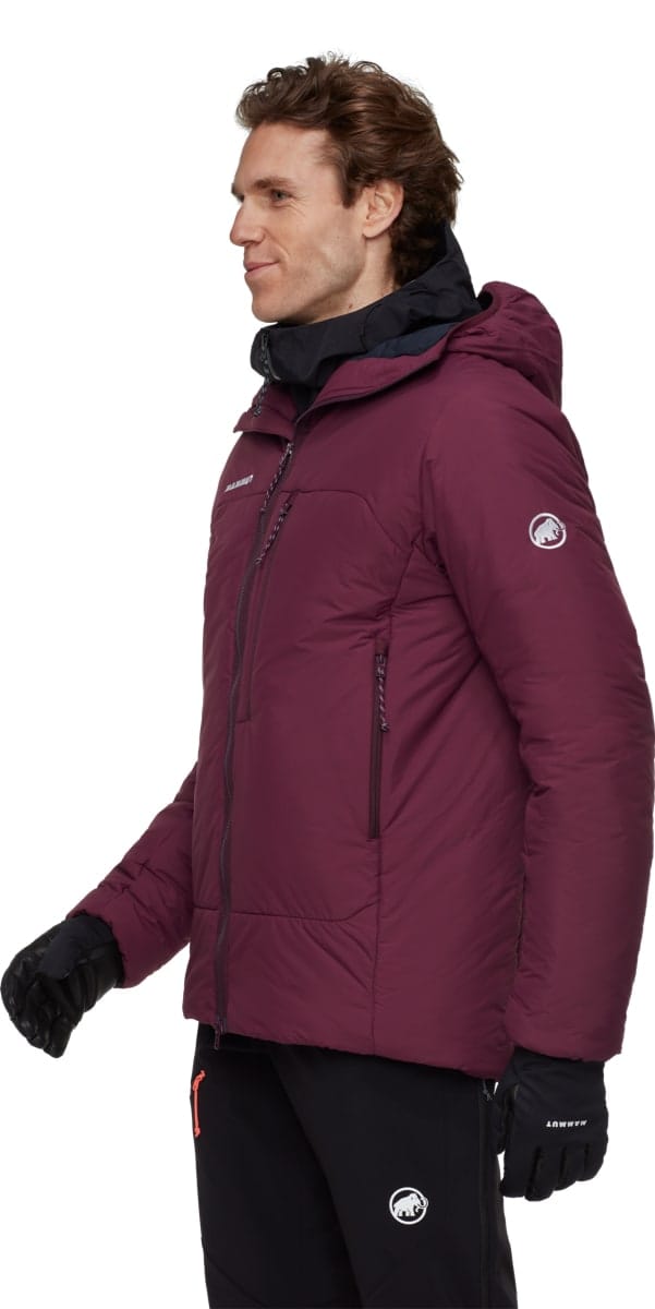 Mammut Rime Pro Belay IN Hooded Jacket Men Vin-black Mammut Mammut Rime Pro Belay IN Hooded Jacket Men Vin-black Mammut