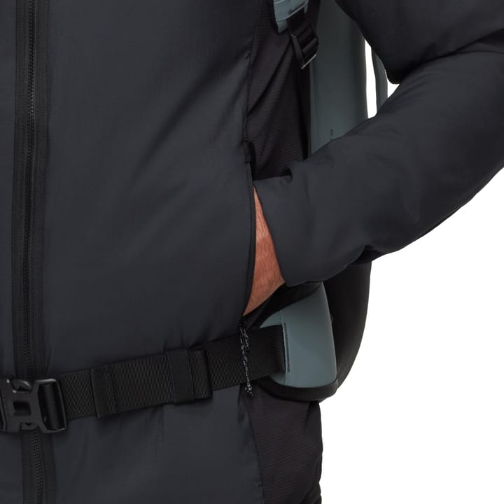 Mammut Men's Rime Air In Hybrid Hooded Jacket Black Mammut