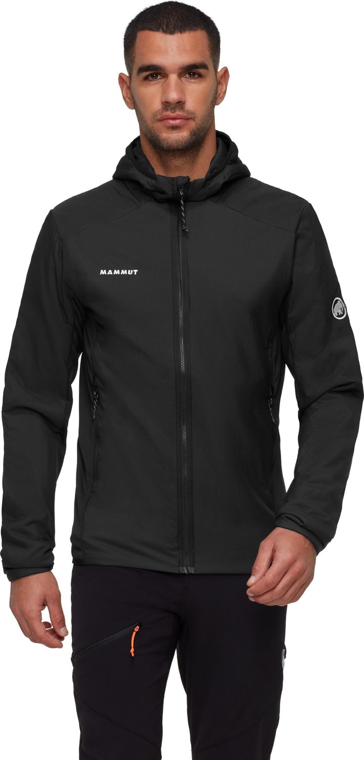 Mammut Men's Rime Air In Hybrid Hooded Jacket Black Mammut