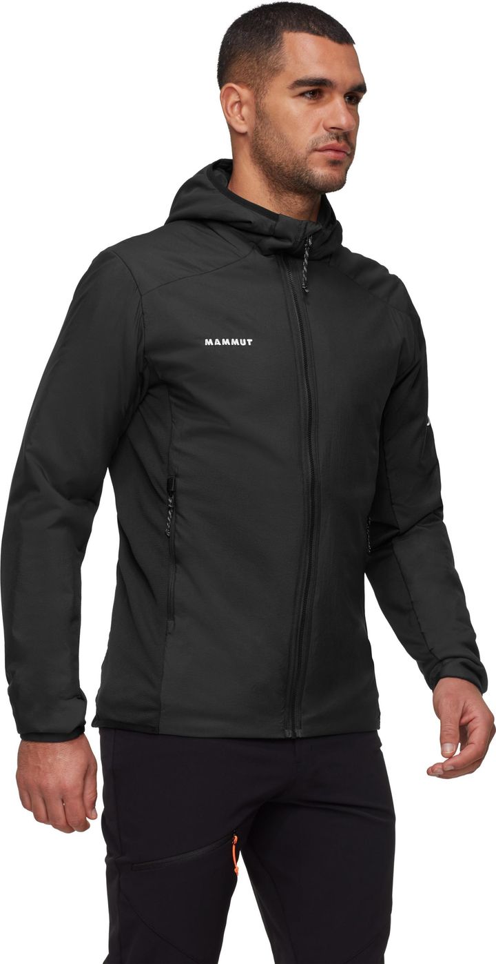 Mammut Men's Rime Air In Hybrid Hooded Jacket Black Mammut