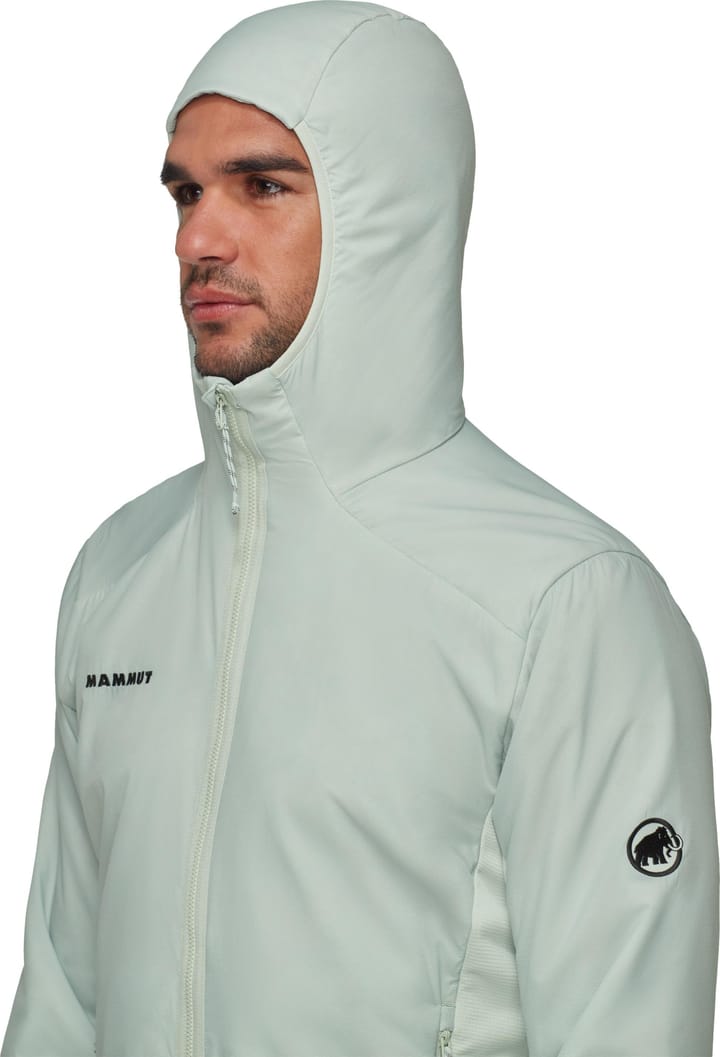 Mammut Men's Rime Air In Hybrid Hooded Jacket Silver Sage Mammut
