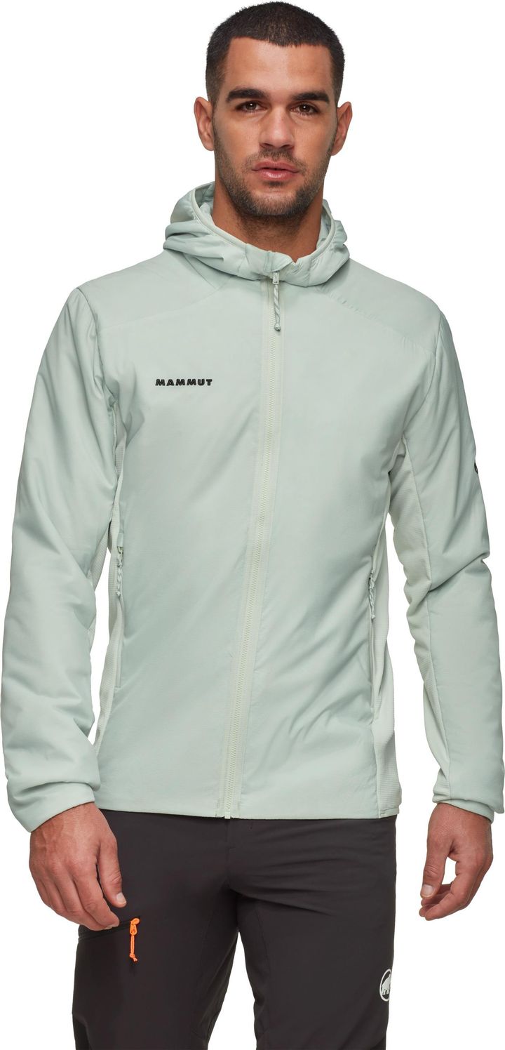 Mammut Men's Rime Air In Hybrid Hooded Jacket Silver Sage Mammut